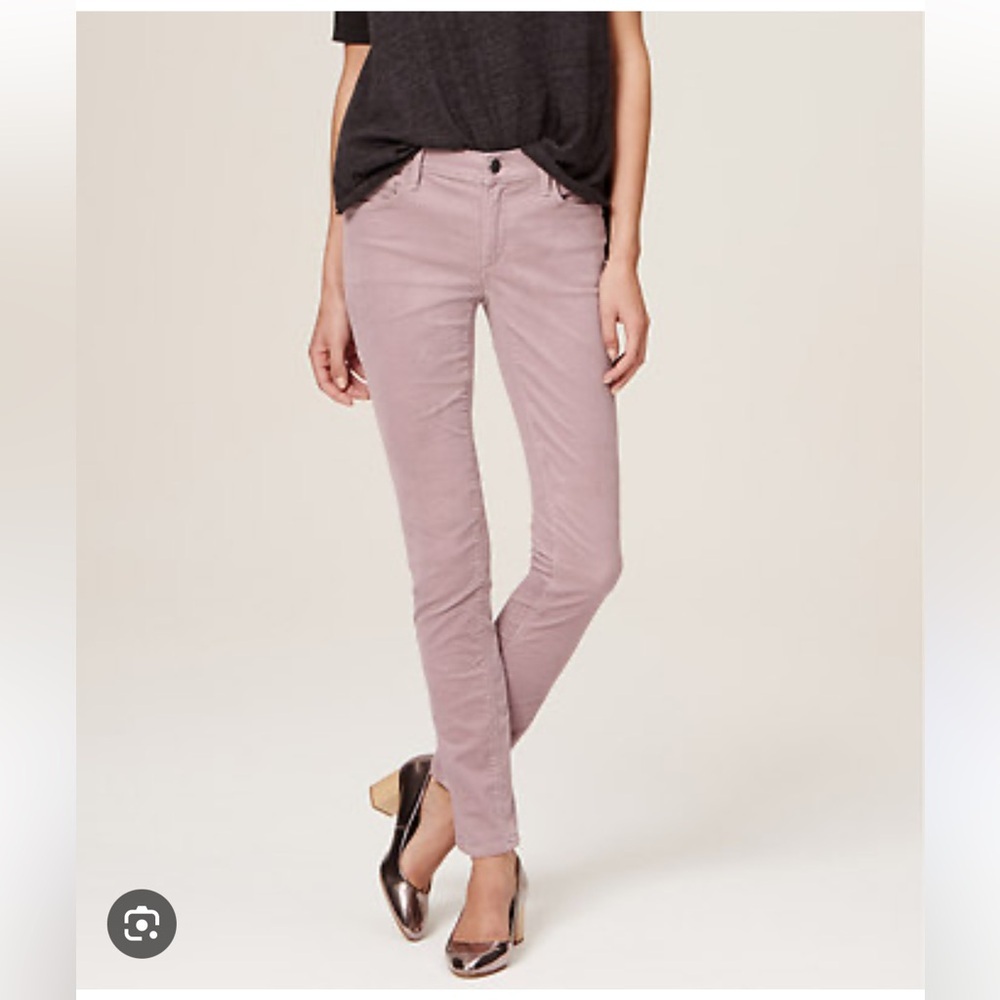 LOFT Pink Skinny Pants